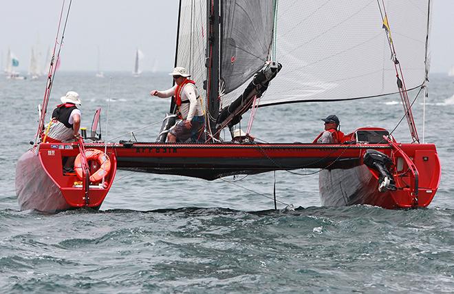 Indian Chief start of the 2014 Pitt - Coffs © Crosbie Lorimer http://www.crosbielorimer.com